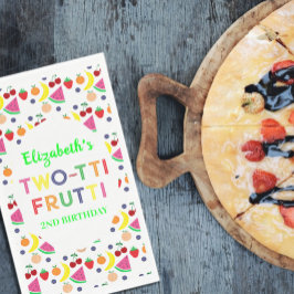 Fruit Two-tti Frutti 2nd Birthday Napkins Serviette