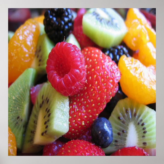 FRUIT VEGETABLES POSTER (Vorne)