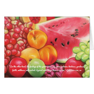 Fruitage der Geist ~ Schrift ~ Frucht-Pastelle