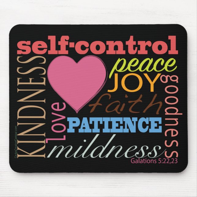 Fruitage des Geistes Mousepad (Vorne)