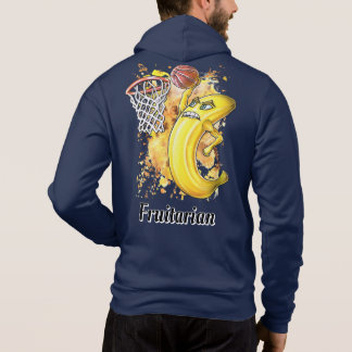 Fruitarian Banana Slam Dunk Shot individuell anpas Hoodie