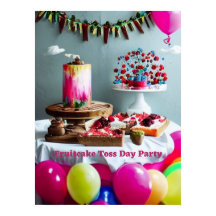 Fruitcake Today Party Poster Winter Holiday