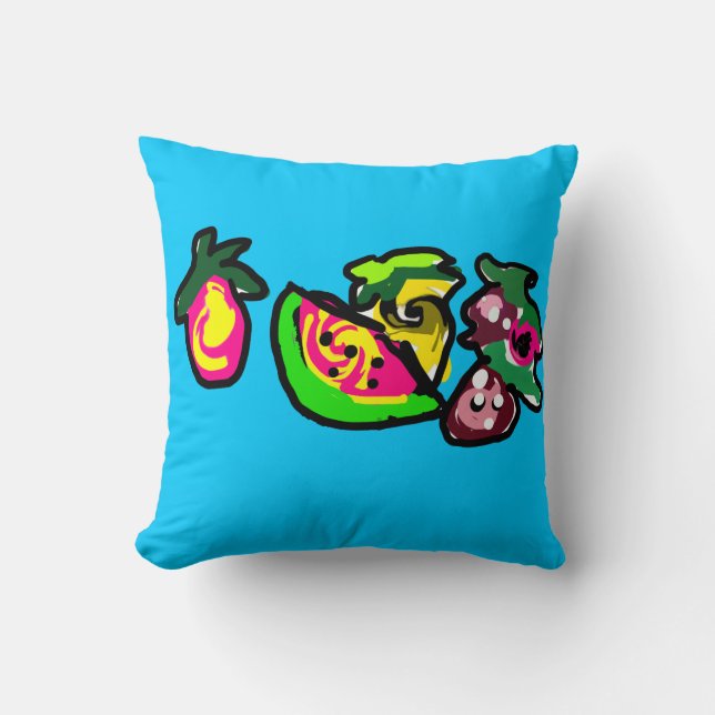 Fruits art fun  kissen (Vorderseite)