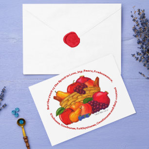 Fruits de l'Esprit Carte de remerciements