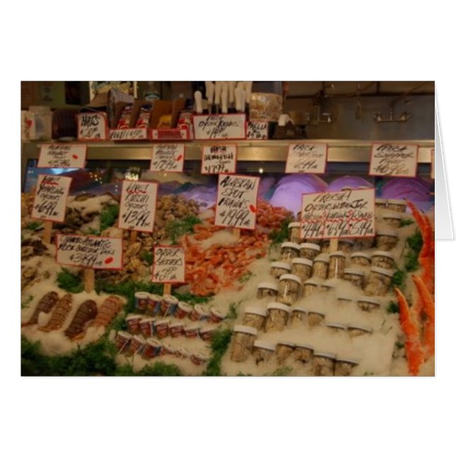 fruits de mer frais (Devant horizontal)