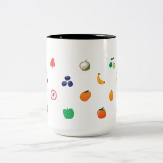 Fruits de Mug avec différentes couleurs et différe