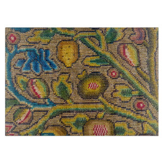 Fruits forest jacquard pillow schneidebrett