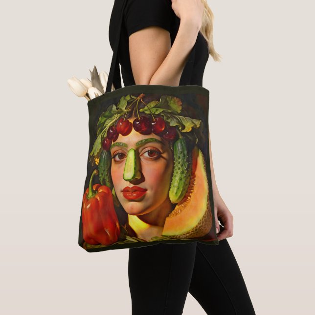 Fruits of Expression – A Surreal Portrait Tasche (Von Nahem)