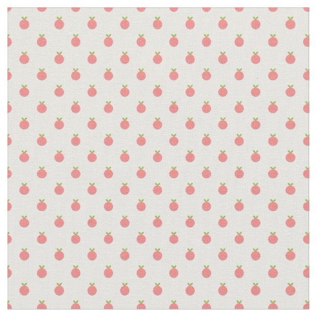Fruits Polka Dots Stoff (Nahaufnahme)
