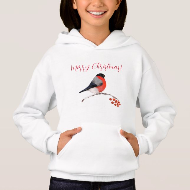 Fruits rouges et taureaux, Joyeux T-shirt de noël (Devant)