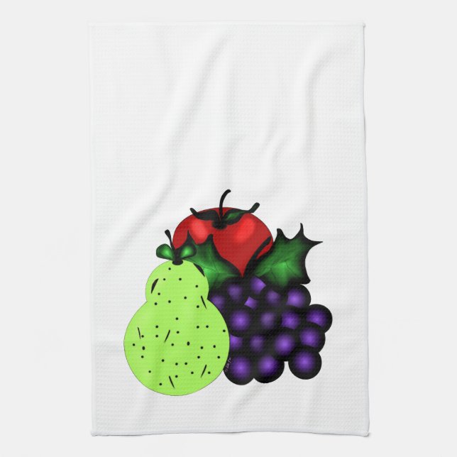 Fruits Serviette de cuisine (Vertical)