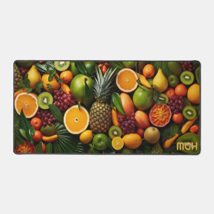 Fruits tropicaux Monogrammes sur mesure