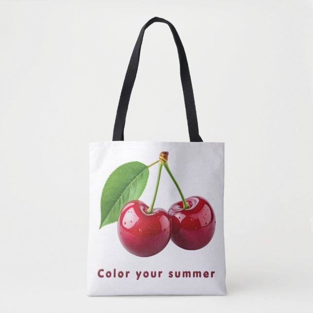 Fruity Summer Tote Bag Tasche (Vorderseite)