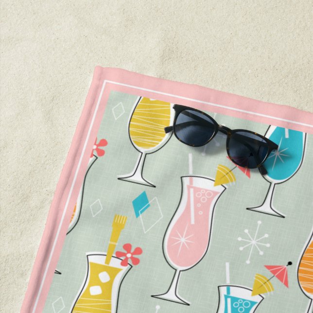 Fruity Tiki Beverages Strandtuch (Beispiel)