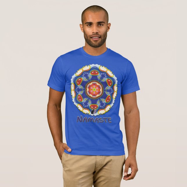 FruityTooty Namaste T-shirt Kaleidoscope (Devant entier)