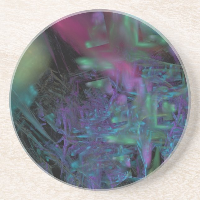 Frustration in Farbe Getränkeuntersetzer (Vorne)