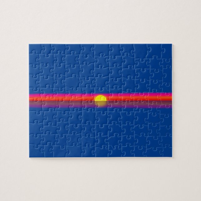 Frustrierende Meeressonne (Horizontal)