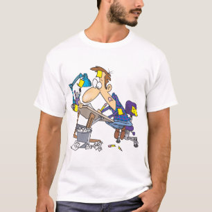 Frustrierter Illustrator Comic-Künstler Zeichnung T-Shirt