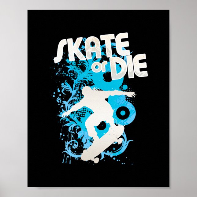 Frutiger Metro Skate  Poster (Vorne)