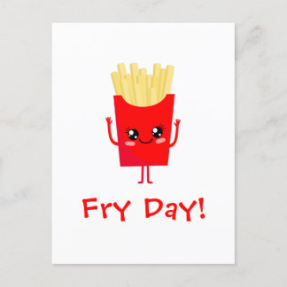 Fry Day Postkarte