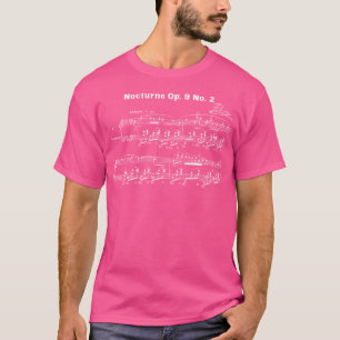 Fryderyk Chopins Klaviermusik T-Shirt