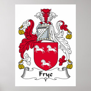 Frye Familienwappen Poster