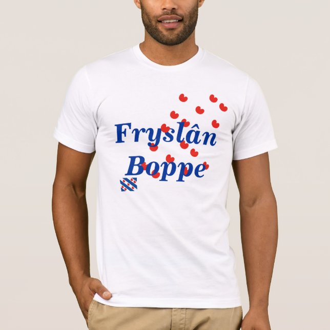 Fryslân Boppe Friesland T - Shirt (Vorderseite)