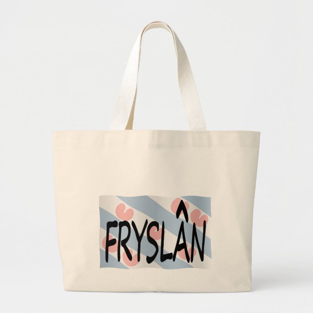Fryslân Jumbo Stoffbeutel (Vorne)