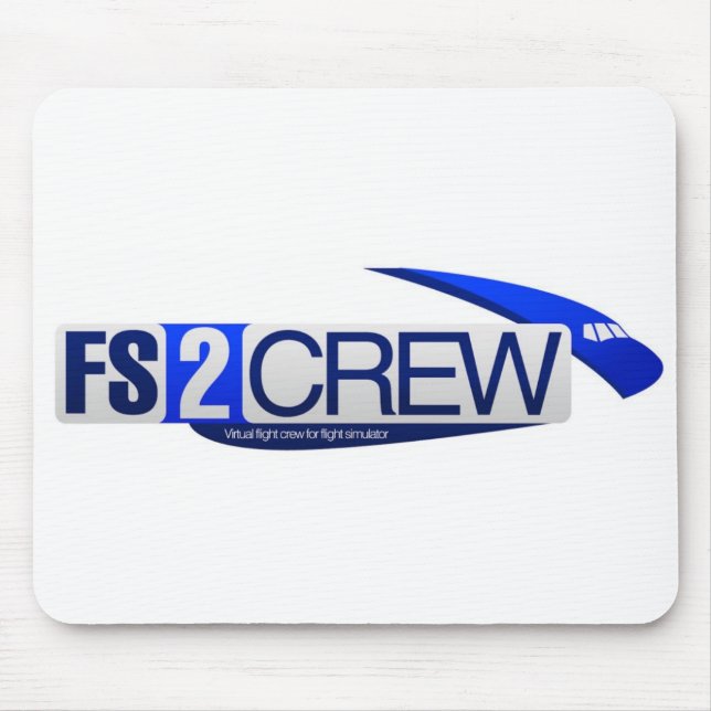 FS2Crew Mausunterlage Mousepad (Vorne)