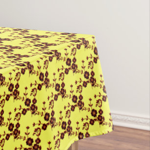 FS Style 1-Red-Yellow 2-52x70 BAUMWOLLE Tischdecke