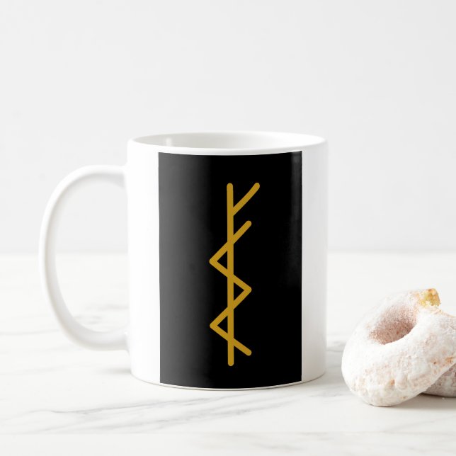 FSC (Fee Service Center) Logoschaltfläche Kaffee T Kaffeetasse (Mit Donut)