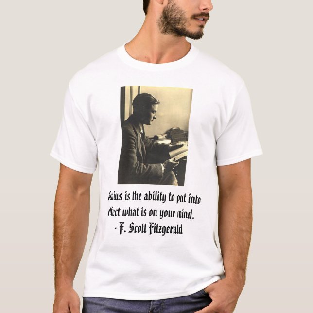 fsfitz2, Genie ist die Fähigkeit, sich in effe zu T-Shirt (Vorderseite)