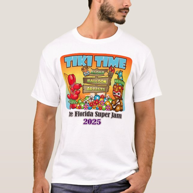 FSJ2025 Nur T-Shirt-Vorderseite-Logo für Männer T-Shirt (Vorderseite)