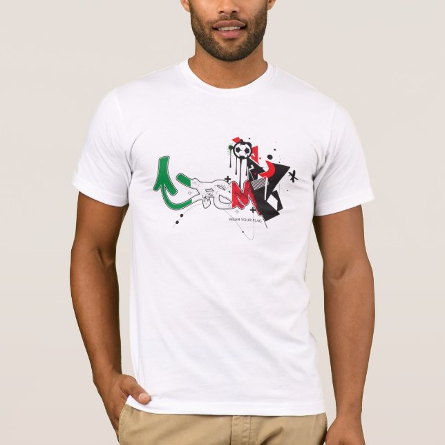FSM-Weltmeisterschaft 2010 - Italien-Flagge T-Shirt (Vorderseite)