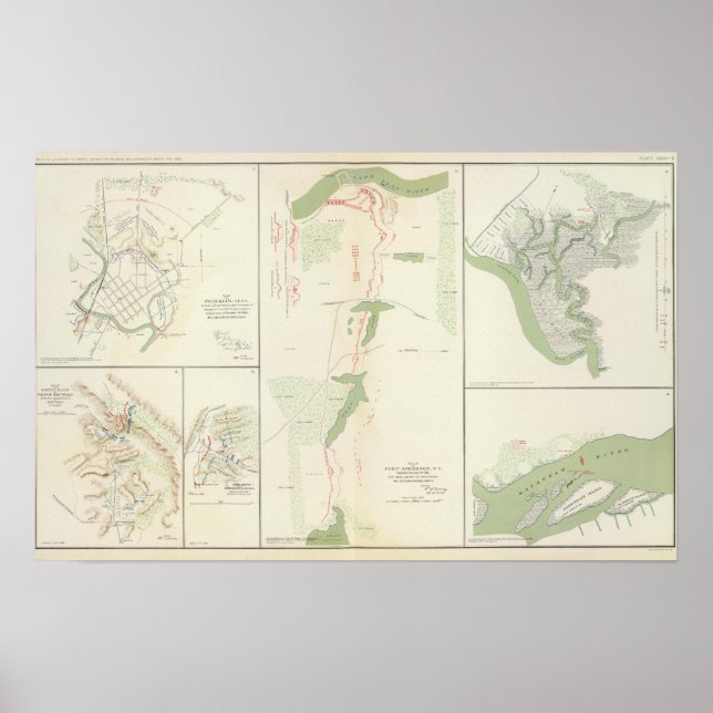 Ft Anderson, NC Poster (Vorne)