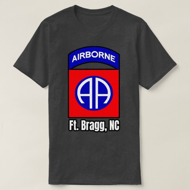 Ft Bragg-Kontur T-Shirt (Design vorne)