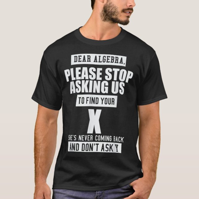Ft-Designs Liebe Algebra - Funny Mathematical Slog T-Shirt (Vorderseite)