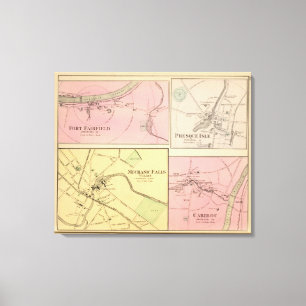 Ft Fairfield, Presque Insel, Karibu Leinwanddruck