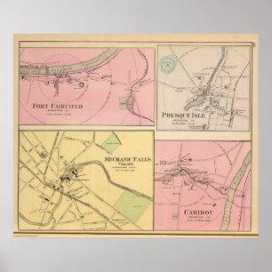 Ft Fairfield, Presque Insel, Karibu Poster