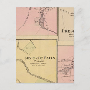 Ft Fairfield, Presque Isle, Karibik Karte