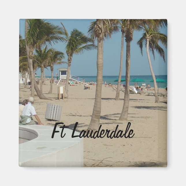 Ft Lauderdale Beach Magnet (Vorne)