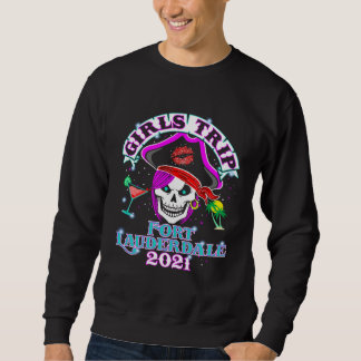 Ft Lauderdale Mädchen Reise 2021 Junggesellinnenab Sweatshirt