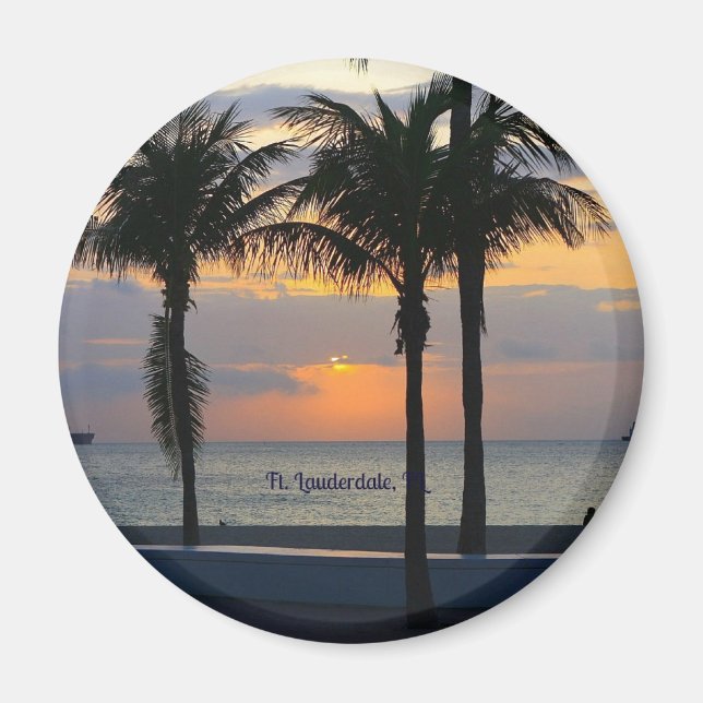 Ft. Lauderdale Sunrise Magnet (Vorne)