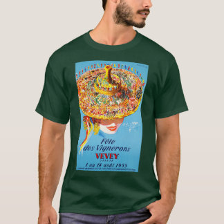 Fte des Vignerons Vevey Suisse 1955 T-Shirt