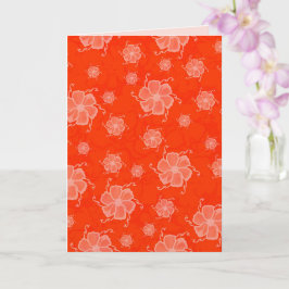 FTF Monochrome 5x7 Leere Karte in Orange