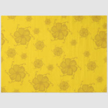 FTF Monochrome Tissue-Papier in Gelb