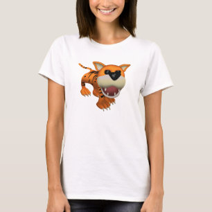 FTG Damen-Spaghetti-Spitze T-Shirt