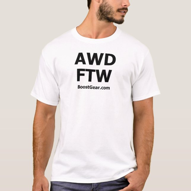 - FTW - T-shirt À ROUES MOTRICES par BoostGear.com (Devant)