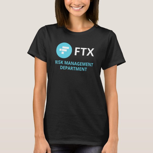 FTX Risk Management Department T-Shirt (Vorderseite)