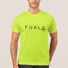 FU ALS F U ALS Mens Neon Shirt